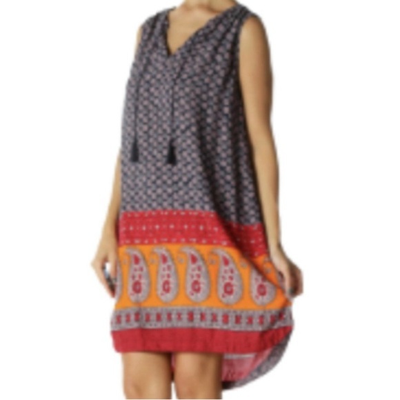 BeachLunchLounge Boho Summer Dress Anthropologie S Swimsuit Coverup India - Picture 1 of 10